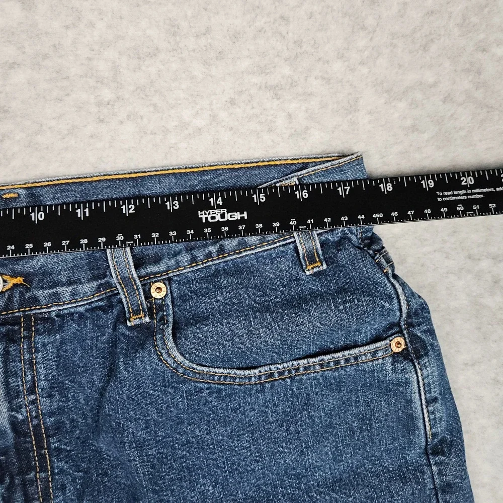 Vintage Levi's Men's 36 Blue Denim Jeans Shorts 560 Loose Fit 90s USA Made Baggy
